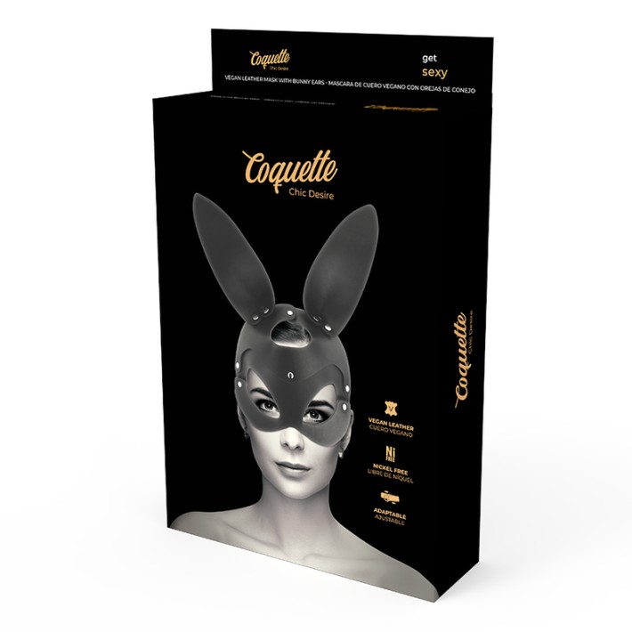 Masca Iepure Din Piele Artificiala Coquette 4