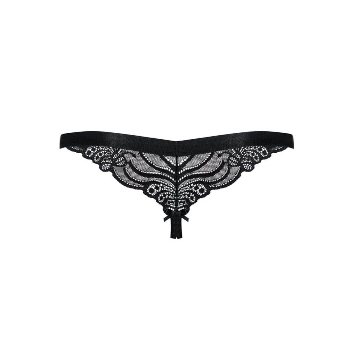 Chilotei Tanga Decupati Sexy, Negru, S/m 6