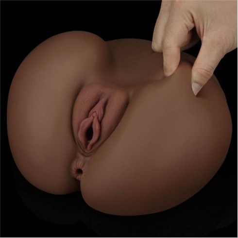 vagin, Masturbator 2-in-1 Vagin+anus Streetgirls 3, Brun, pasiune.ro