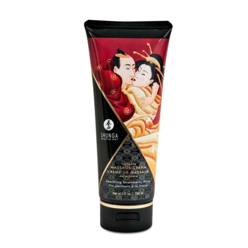 crema, Crema Pentru Masaj Sparkling Strawberry Wine, 200 Ml, pasiune.ro