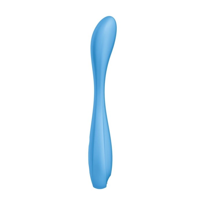 Vibrator G-spot Flex 4+, Albastru, 19 Cm 3