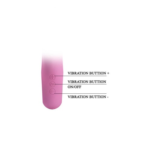 Vibratoare Clitoridiene, Vibrator Special Canrol, Roz, 17 Cm, pasiune.ro