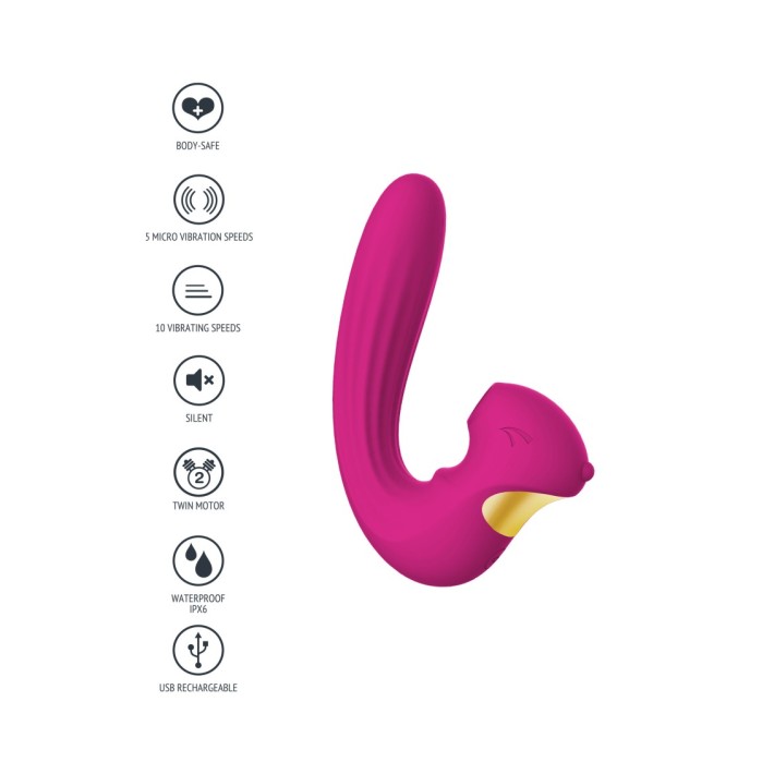 Stimulator Love Vibe Fucsia 6