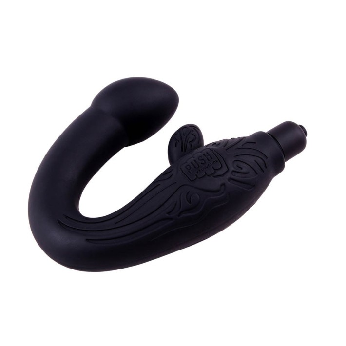 Vibrator Anal Black Mont P-spot Perineum Massager, Negru, 25 Cm 2