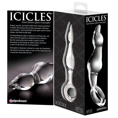 Icicles, Plug Anal Din Sticla Icicles 13, pasiune.ro