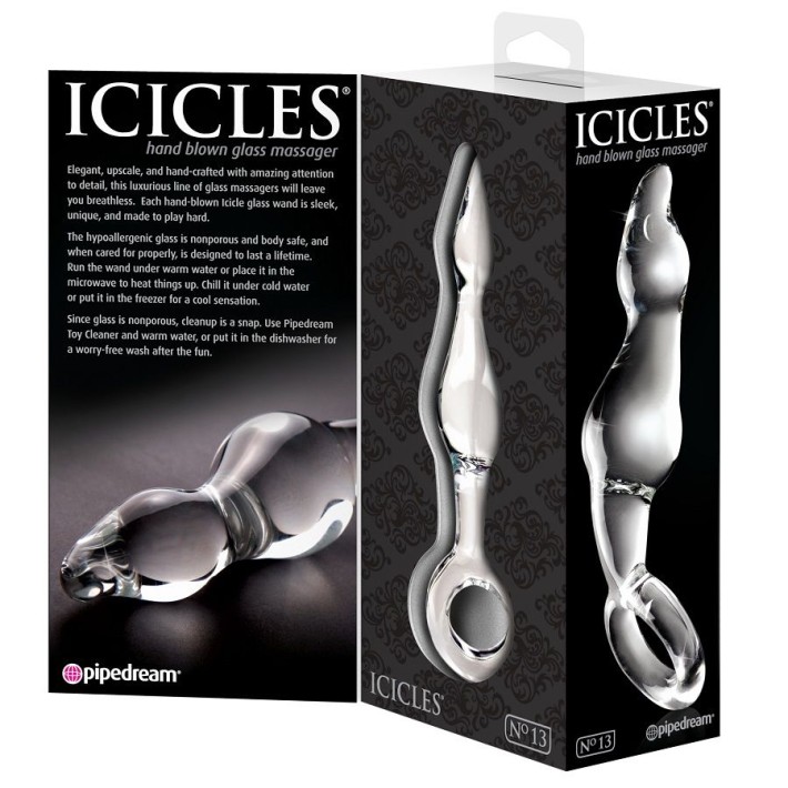 Plug Anal Din Sticla Icicles 13 2