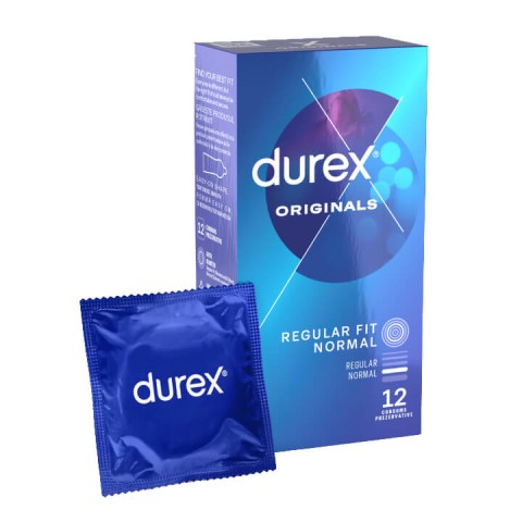 Durex, Prezervative Durex Originals 12 Bucati, pasiune.ro