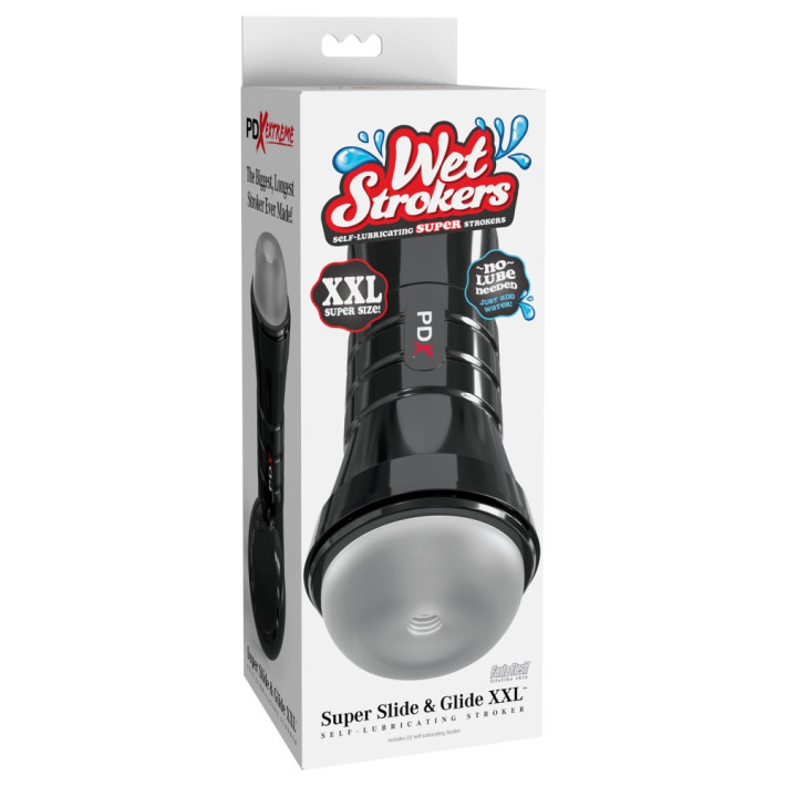Pdx Extreme - Wet Stroker - Super Slide & Glide Xxl - Frosted 6