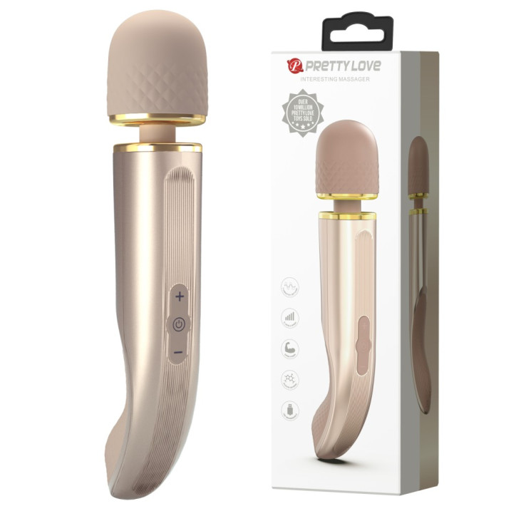Pretty Love Interesting Massager Gold 4