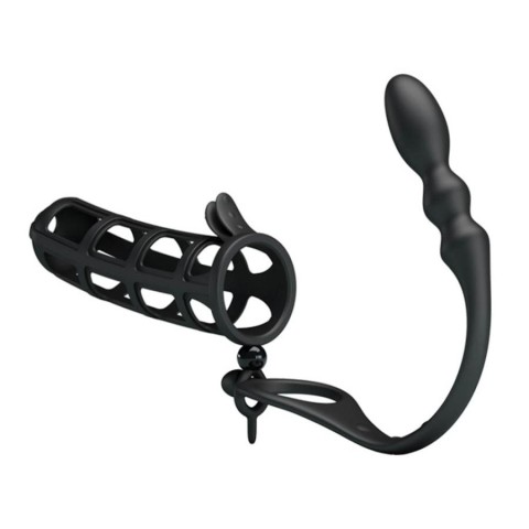 Pagina 6 - Pretty Love, Extensie/manson Pentru Penis Cu Dop Anal Hercules I, Negru, pasiune.ro