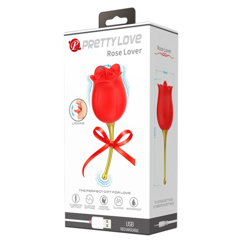 Vibratoare Clitoridiene, Pretty Rose Lover, pasiune.ro