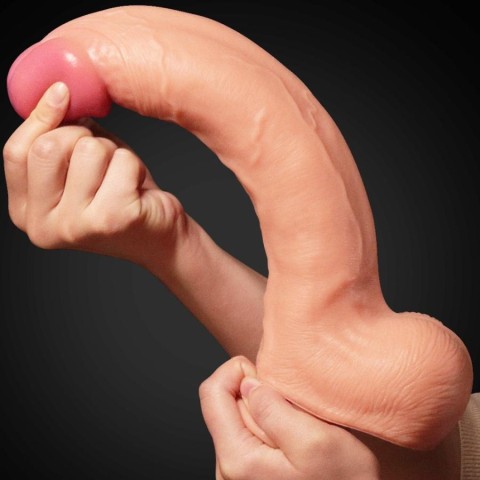 Pagina 4 - Dildouri Realistice, Dildo Clasic Din Silicon Dublu-stratificat Platinum, Natural, 30 Cm, pasiune.ro