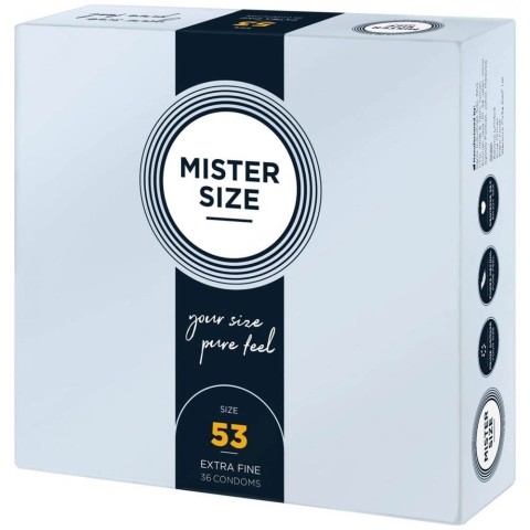 Pagina 3 - Prezervative, Mister Size 53 Mm Condoms 36 Pieces, pasiune.ro