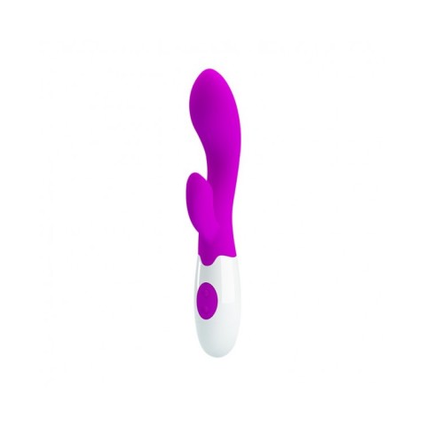 Vibratoare Speciale, Vibrator Rabbit Brighty, Violet, 20 Cm, pasiune.ro