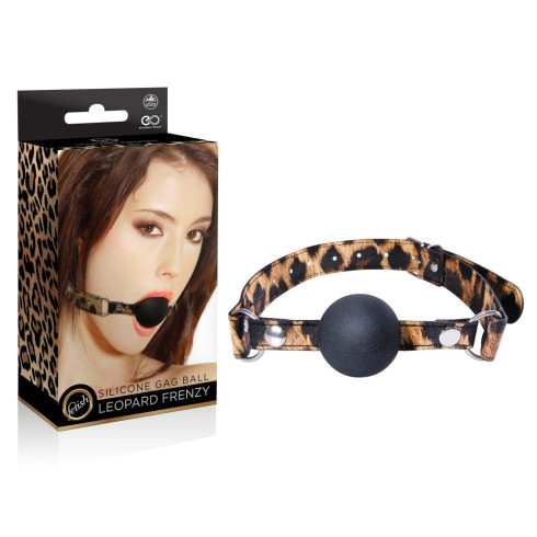 silicone, Calus Cu Bila Silicon Leopard Frenzy, pasiune.ro