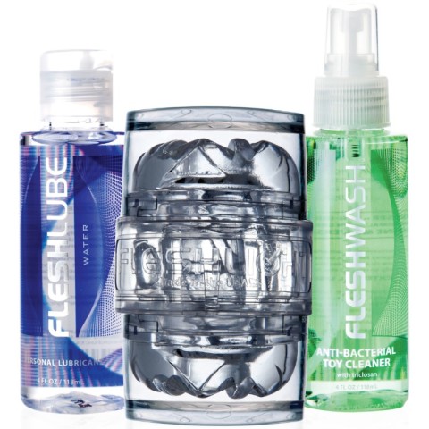 Jucarii adulti, Kit Complet Fleshlight Quickshot Quick + Easy, pasiune.ro