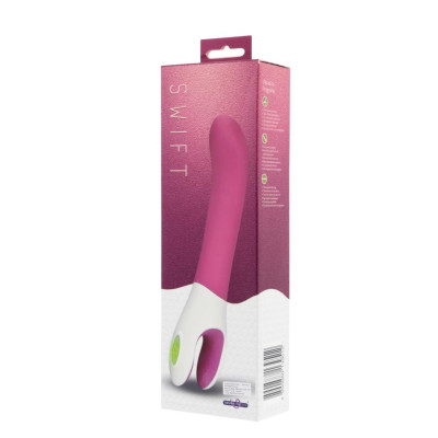 Vibrator Swift 7 Function, Roz, 19 Cm