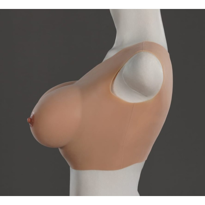 Realistic Silicone Breastplate D Cup 3