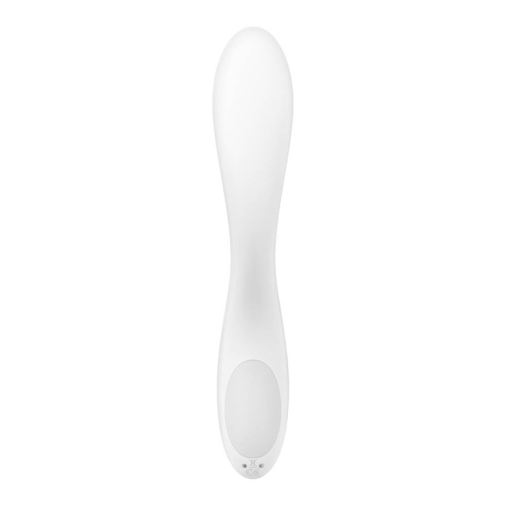 Vibrator Punctul G Rrrolling Pleasure, Alb, 22 Cm 4
