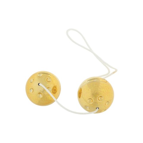Bile vaginale, Plastic Balls Gold_b0o25_7, pasiune.ro