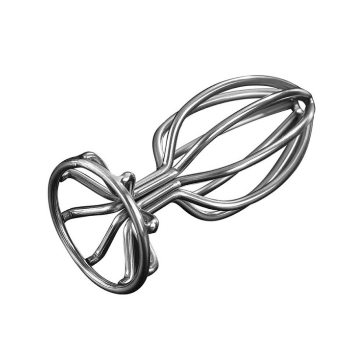 Dop Anal Stainless Anal Plug S, Metalic, 6.5 Cm 2