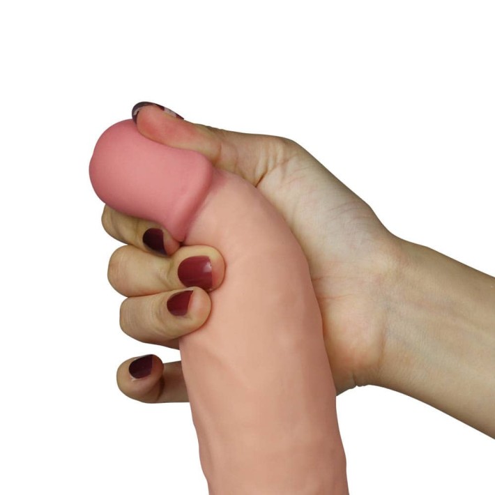 Vibrator Realistic The Ultra Soft Dude Flesh, 20 Cm 5