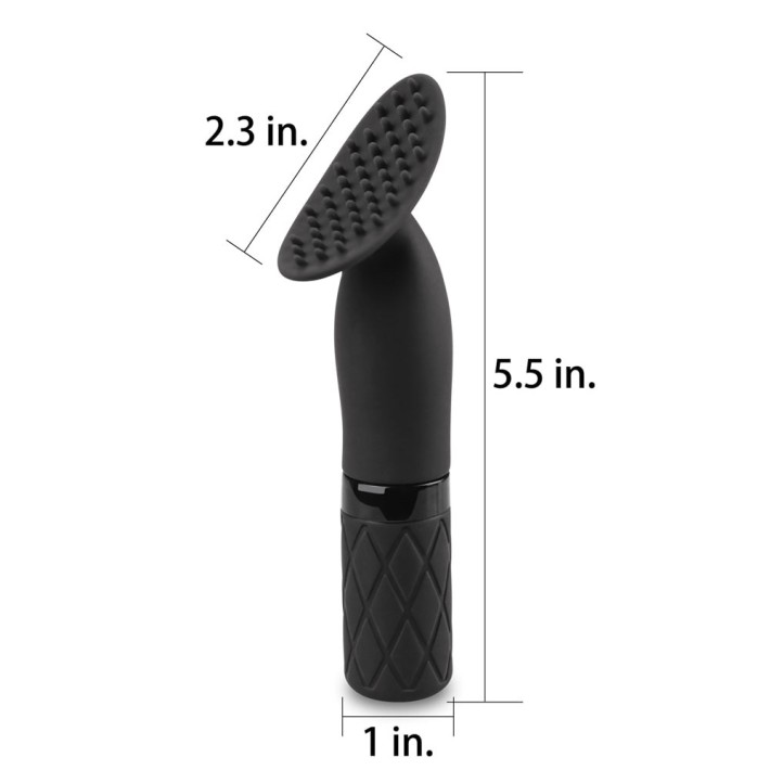 Vibrator Clitoridian O-sensual Clit Jiggle, Negru, 14 Cm 8