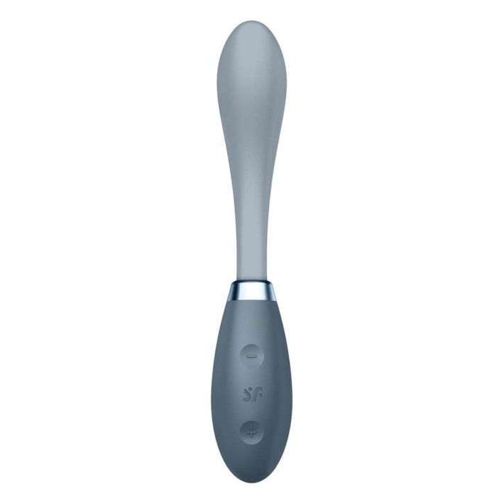 Vibrator G-spot Flex 3, Gri, 19 Cm 4