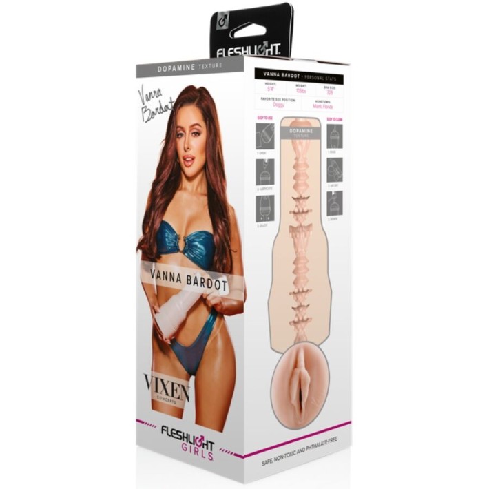 Masturbator Vagin Fleshlight Vanna Bardot 11