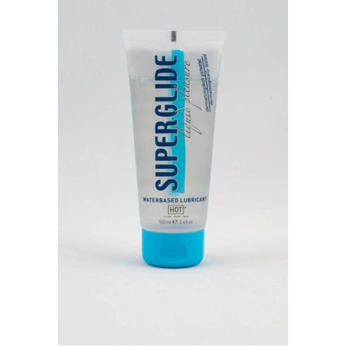 hot, Lubrifiant Pe Baza De Apa Superglide Liquid Pleasure, 100 Ml, pasiune.ro