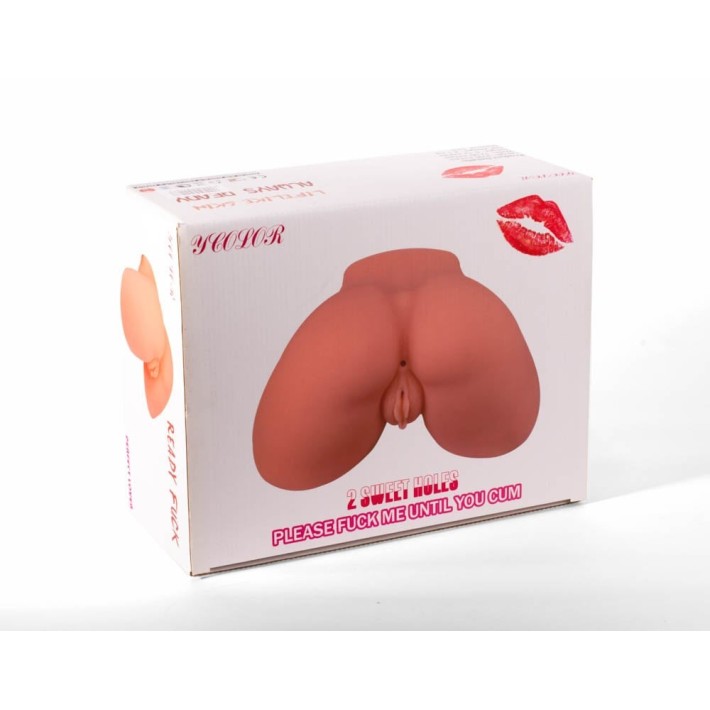 Masturbator 2-in-1 2 Sweet Holes Iv, Natural 6