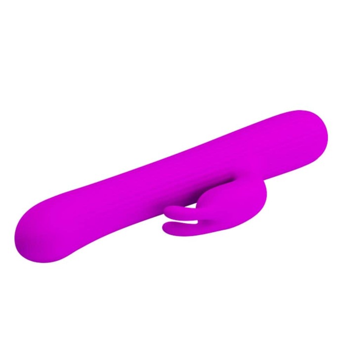 Vibrator Cu Rotatii Julian, Mov, 17.5 Cm 7