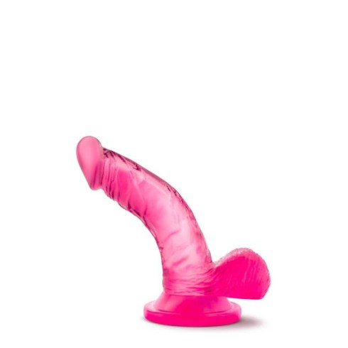 ou, Dildo Clasic Mini Naturally Yours, Roz, 12 Cm, pasiune.ro