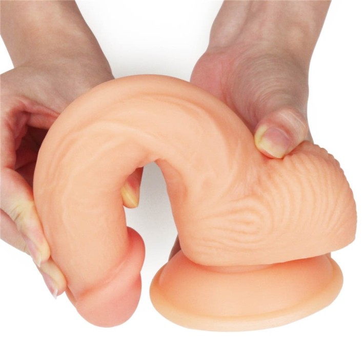 Dildo Realistic The Ultra Soft Dude, Natural, 20 Cm 4