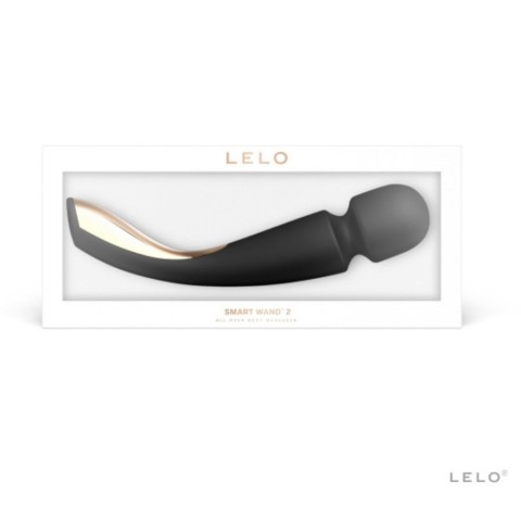 Magic Wand, Vibrator Bagheta Smart Wand 2, Large, Negru, pasiune.ro