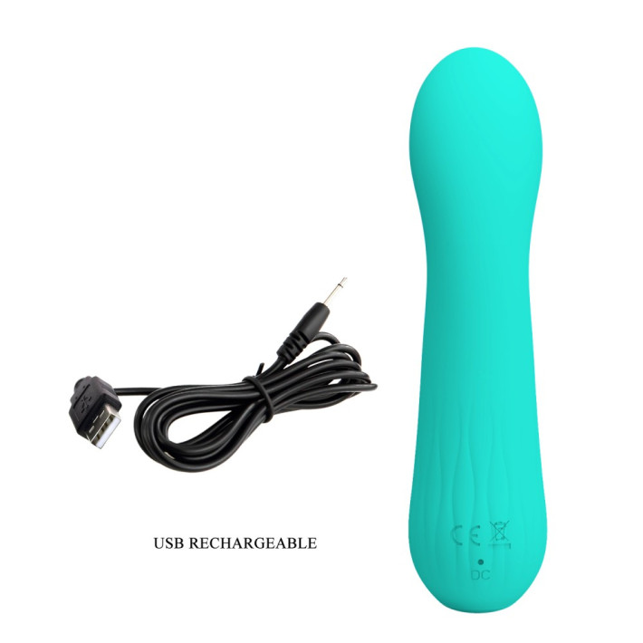 Vibrator Punctul G Faun, Verde, 15 Cm 3