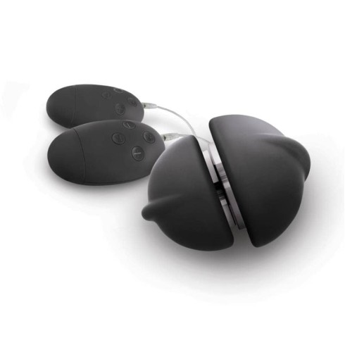 vibrator, Vibrator Shi/shi Union Girl/girl Vibe, Negru, pasiune.ro
