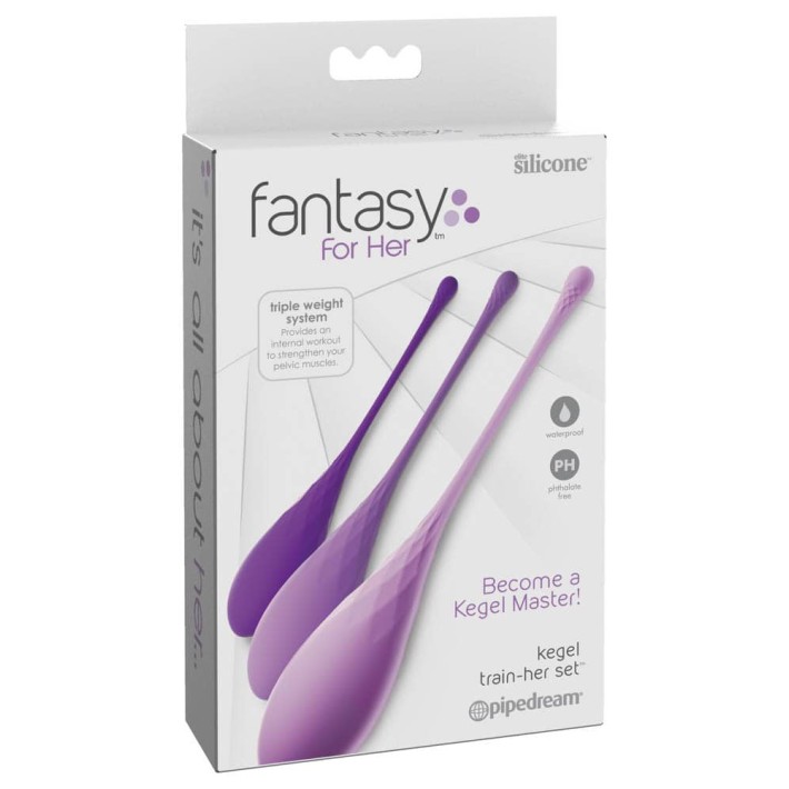 Set Bile Vaginale Kegel Train-her 8