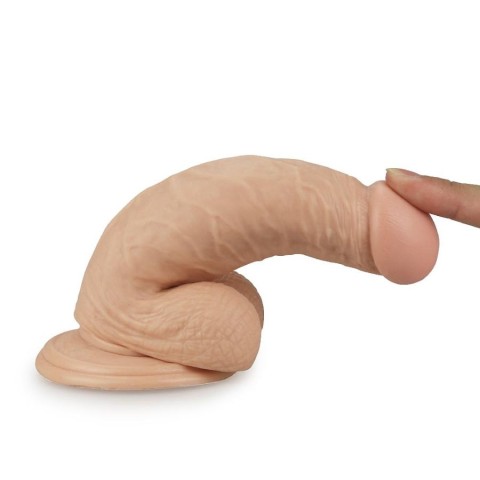 Dildouri Clasice, Dildo Realistic Cu Ventuza Real Extreme, Natural, 17.5 Cm, pasiune.ro