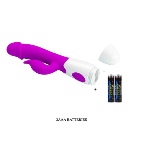 Vibratoare Speciale, Vibrator Rabbit Peter, Violet, 19 Cm, pasiune.ro