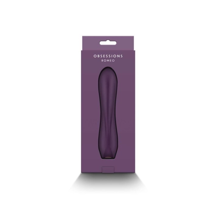Vibrator Clasic Obsessions Romeo, Mov, 16 Cm 2