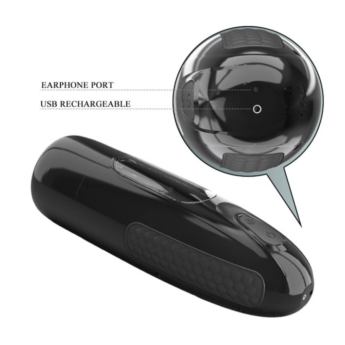 Masturbator Vagin Cu Vibratii Marlon 3