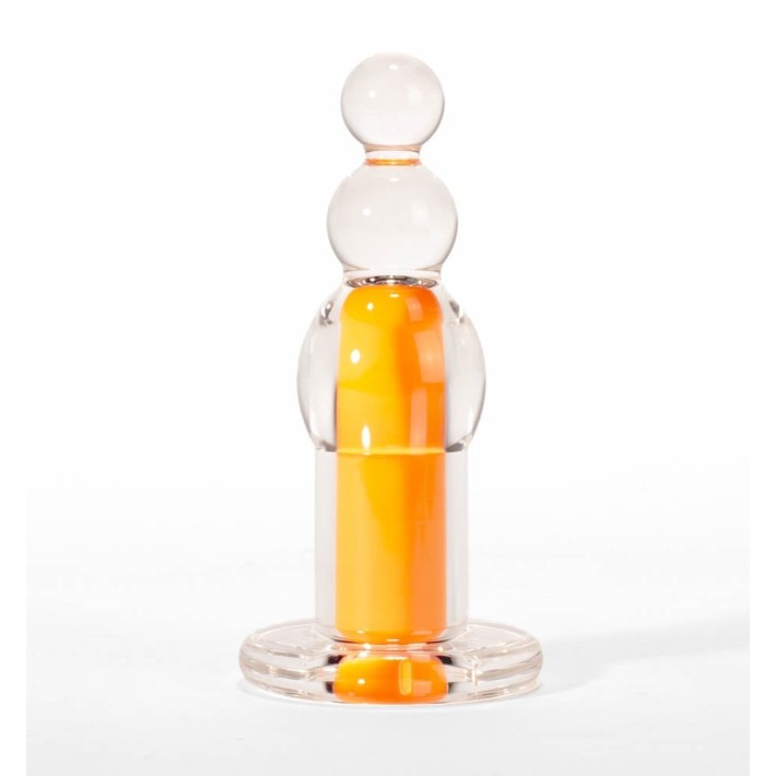 Dop Anal Cu Vibratii, Transparent, 12 Cm 3