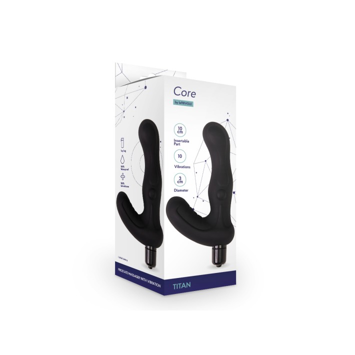 Stimulator Prostata Titan Negru 3