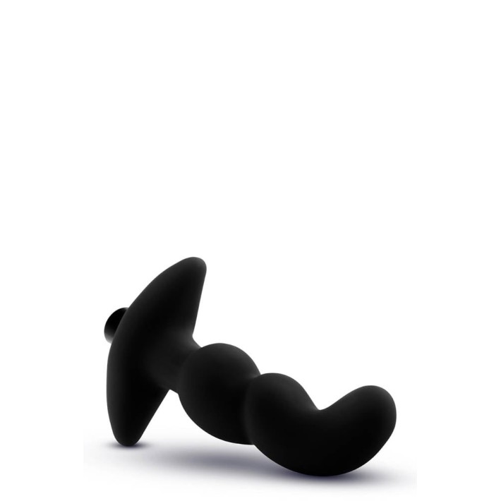 Vibrator Anal Adventures Prostate Massager 03, Negru, 13 Cm 4