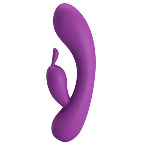 stimulator, Vibrator Rabbit Grace, Mov, 16.5 Cm, pasiune.ro