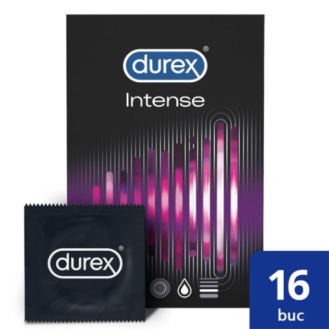 Durex, Prezervative Durex Intense Orgasmic 16 Bucati, pasiune.ro