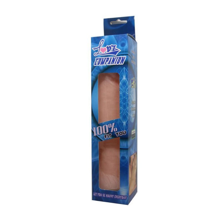 Dildo Realistic Cu Ventuza, Natural, 20 Cm 5