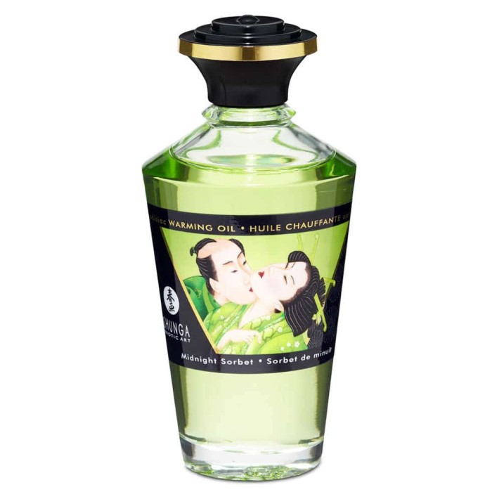 Ulei Afrodiziac Cu Efect De Caldura Midnight Sorbet, 100 Ml 4