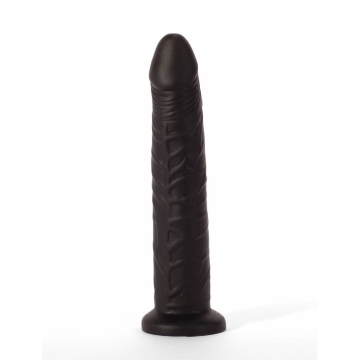 Dildo Realistic Colours Pleasure, Negru, 16.5 Cm 2